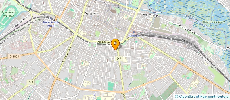 localisation de l'entreprise SCI JUPITER à AMIENS