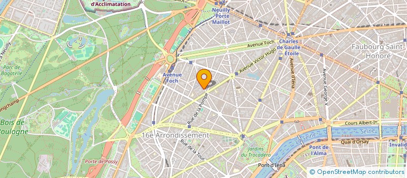 localisation de l'entreprise SCI JUPITER  PARIS