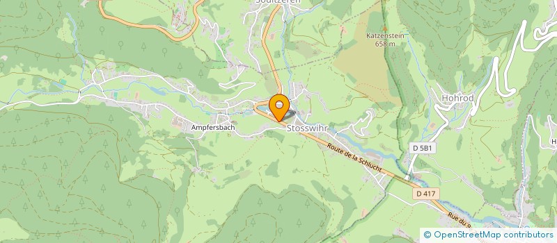 localisation de l'entreprise SCI JUPITER  STOSSWIHR