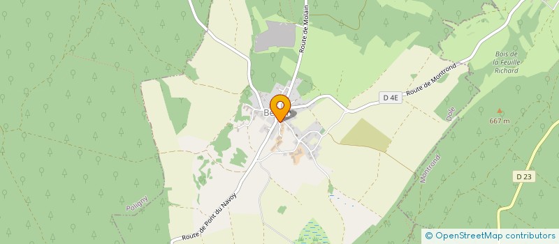 localisation de l'entreprise SCI JUR'AAV INVEST  BESAIN