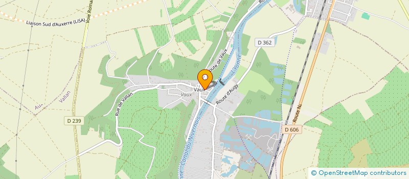 localisation de l'entreprise SCI JURALPES  SAINT-GEORGES-SUR-BAULCHE