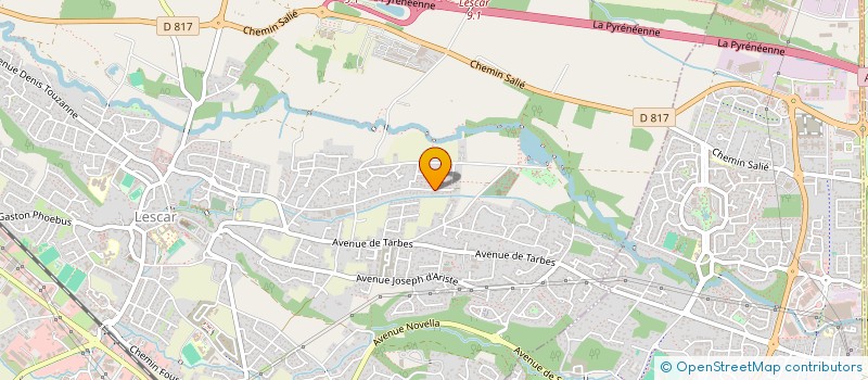 localisation de l'entreprise SCI JURANCON 64  LESCAR