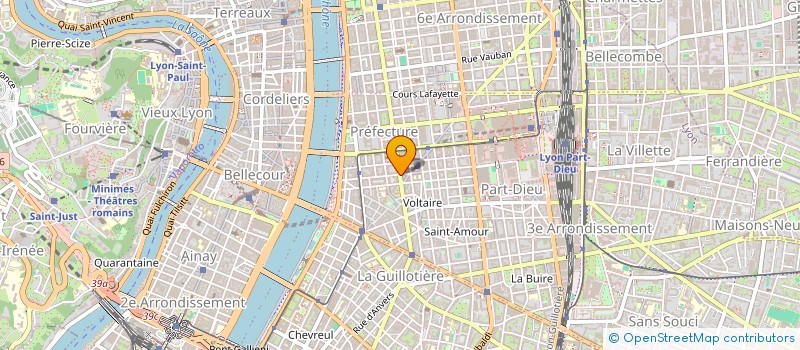 localisation de l'entreprise SCI JURISAXE  LYON