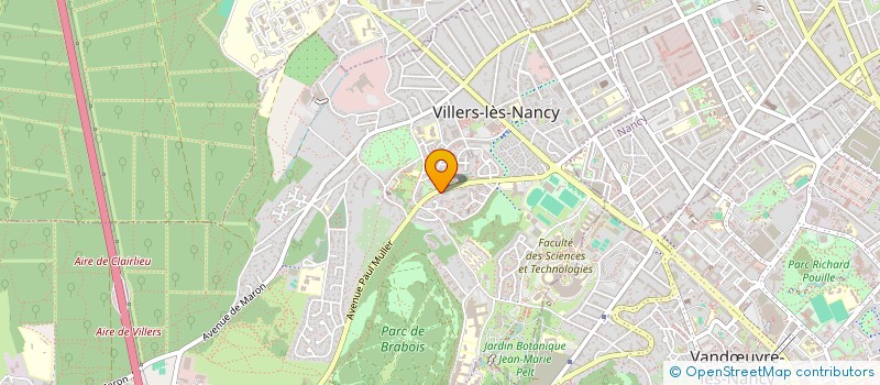 localisation de l'entreprise SCI JURISSIMO à VILLERS-LES-NANCY