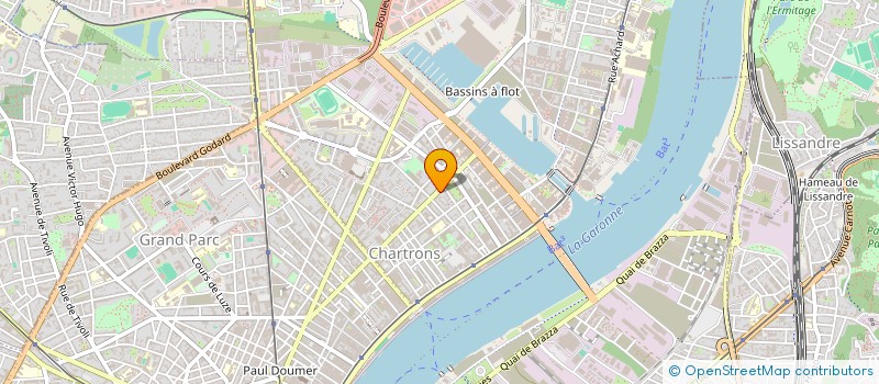 localisation de l'entreprise SCI JUROBEL  BORDEAUX