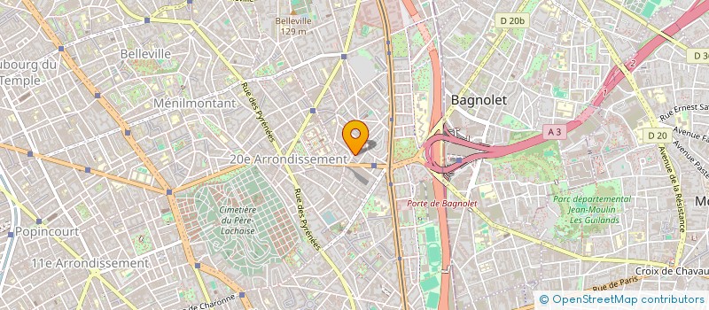 localisation de l'entreprise SCI JURODEL  PARIS