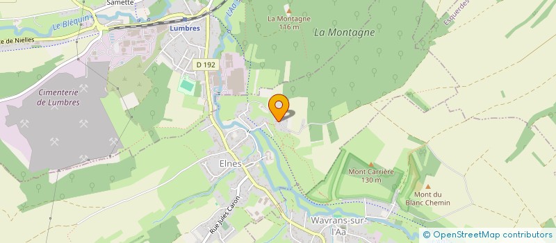 localisation de l'entreprise SCI JUROFAM  ELNES