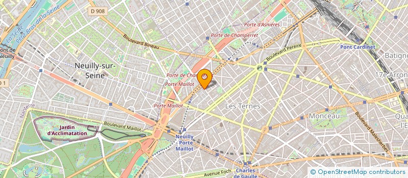 localisation de l'entreprise SCI JUROFI  PARIS