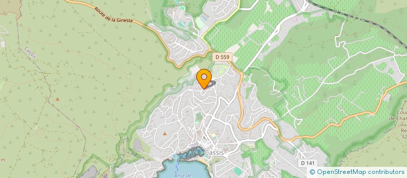localisation de l'entreprise SCI JUSADI à CASSIS