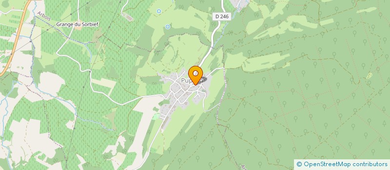 localisation de l'entreprise SCI JUSAM  PUPILLIN