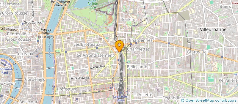 localisation de l'entreprise SCI JUSAN  LYON