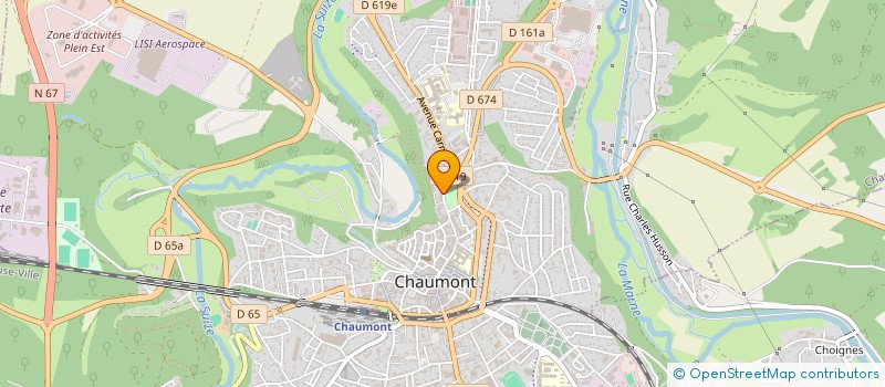 localisation de l'entreprise SCI JUSERGE à CHAUMONT