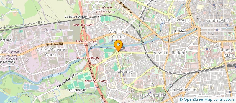 localisation de l'entreprise SCI JUSKAUBOU  RENNES