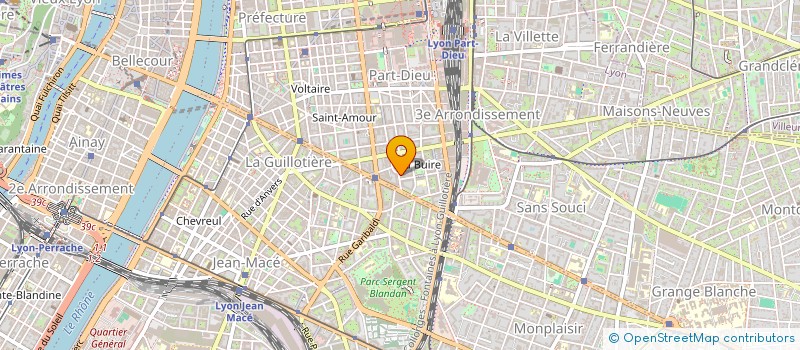 localisation de l'entreprise SCI JUSSERAND 1  LYON