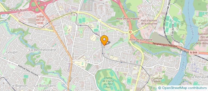 localisation de l'entreprise SCI JUSSIEU 7 à NANTES