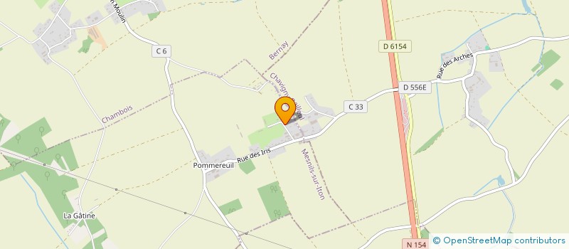 localisation de l'entreprise SCI JUSSIM  MESNILS-SUR-ITON