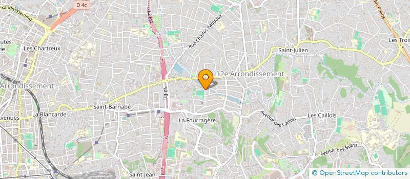localisation de l'entreprise SCI JUST RAGUSE à MARSEILLE