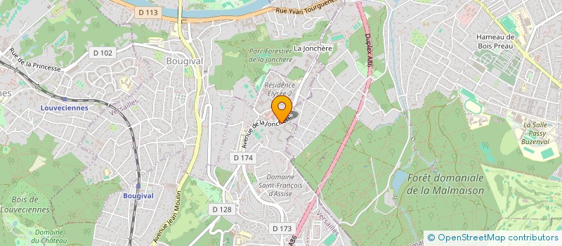 localisation de l'entreprise SCI JUST WHISTLE  LA CELLE-SAINT-CLOUD