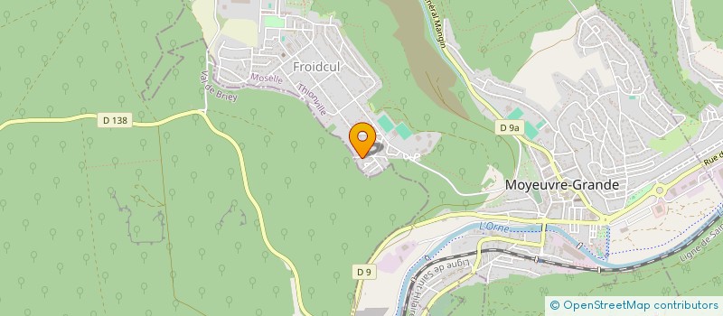 localisation de l'entreprise SCI JUSTANPA  MOYEUVRE-GRANDE