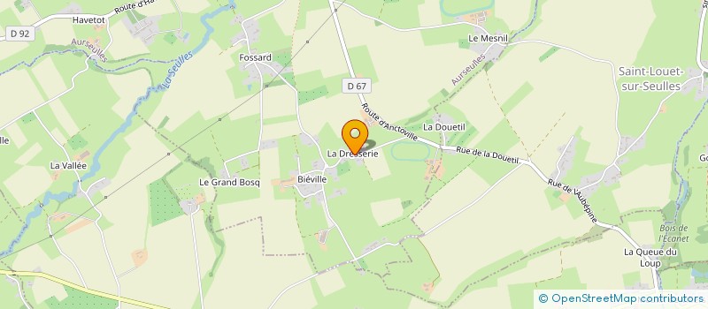 localisation de l'entreprise SCI JUSTHIPP  AURSEULLES