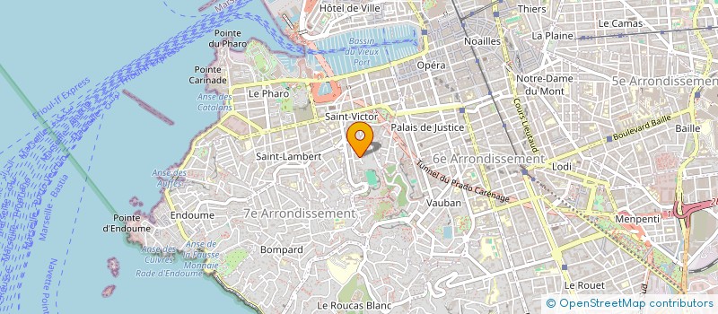 localisation de l'entreprise SCI JUSTIGO à MARSEILLE