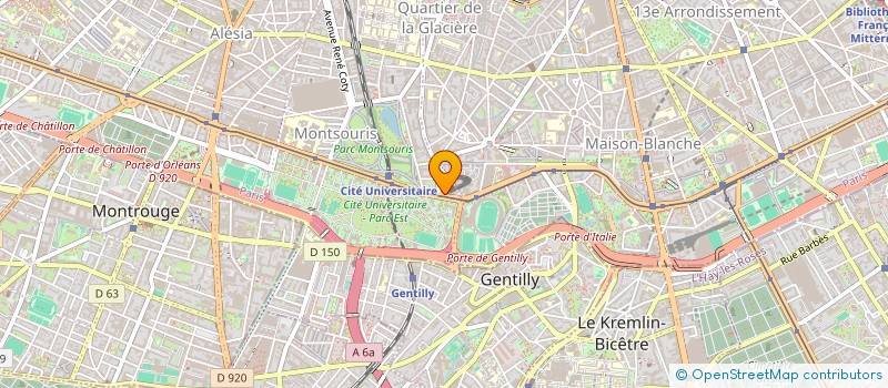 localisation de l'entreprise SCI JUSTINVEST  PARIS