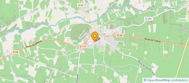 localisation de l'entreprise SCI JUSYAL  SUZE-LA-ROUSSE