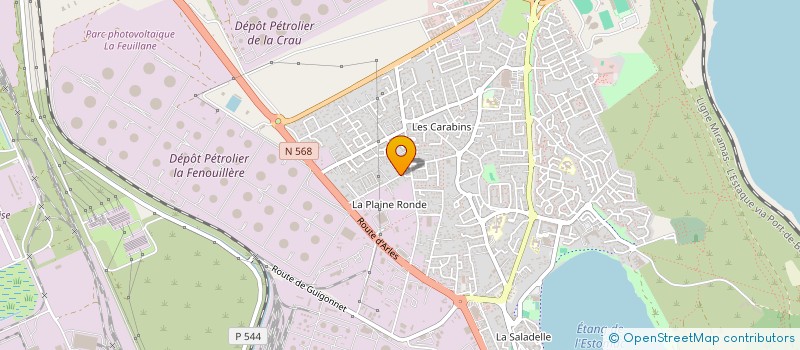 localisation de l'entreprise SCI JUSYER  FOS-SUR-MER