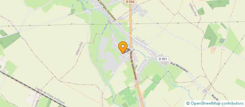 localisation de l'entreprise SCI JUSZCZAK à ORSINVAL