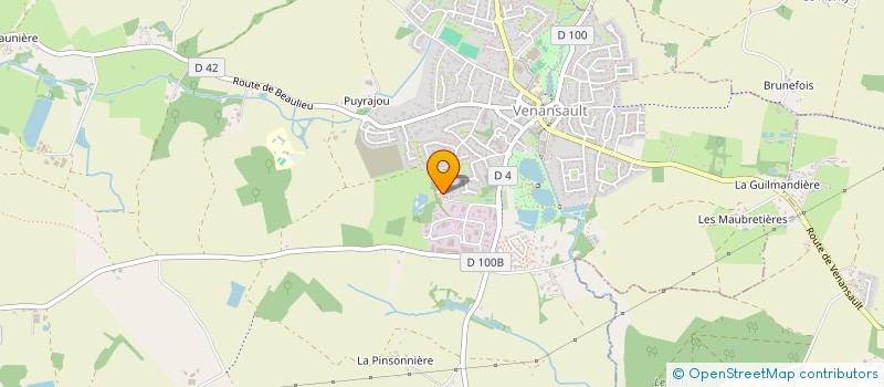 localisation de l'entreprise SCI JUTARD  VENANSAULT
