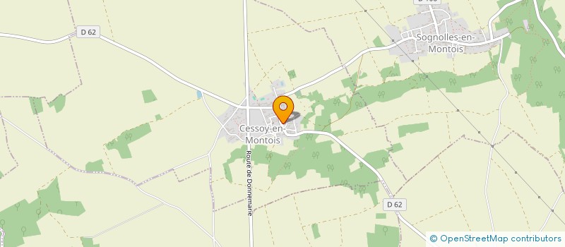 localisation de l'entreprise SCI JUTHO  SIGY