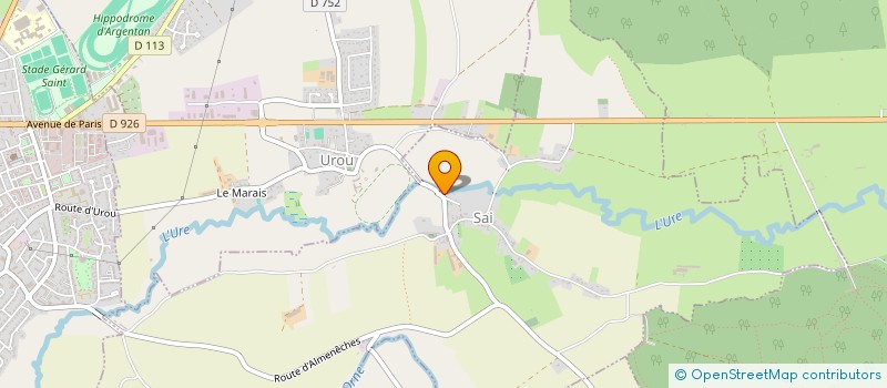 localisation de l'entreprise SCI JUVAMAK à AUNOU-LE-FAUCON