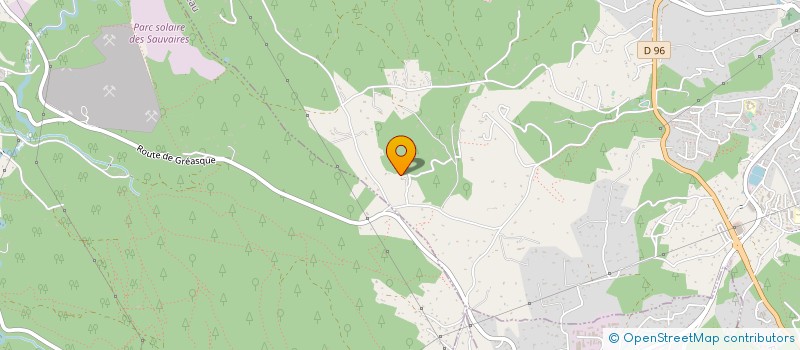 localisation de l'entreprise SCI JUVEDRIC  FUVEAU