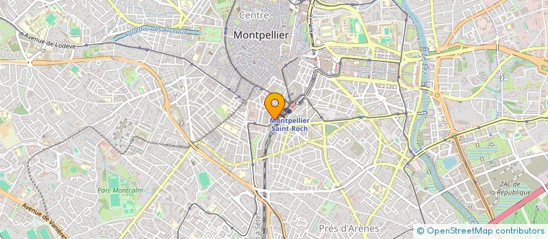 localisation de l'entreprise SCI JUVENAL à MONTPELLIER