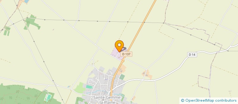 localisation de l'entreprise SCI JUVIAR  SAINTE-GEMME-LA-PLAINE