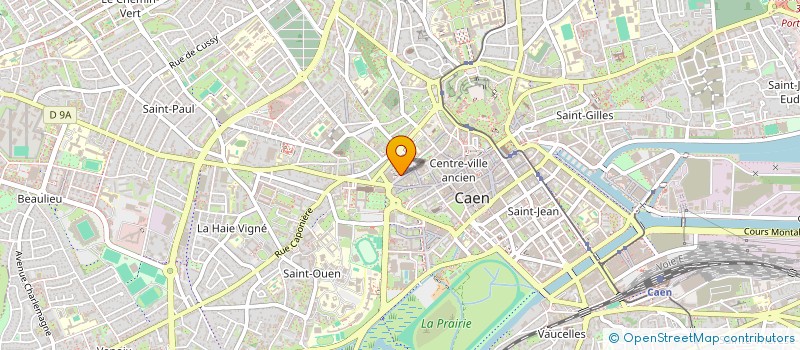 localisation de l'entreprise SCI JUVIEM à CAEN