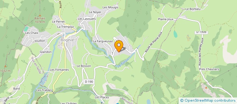 localisation de l'entreprise SCI JUVIGNY LES VERCHERES  BOGEVE