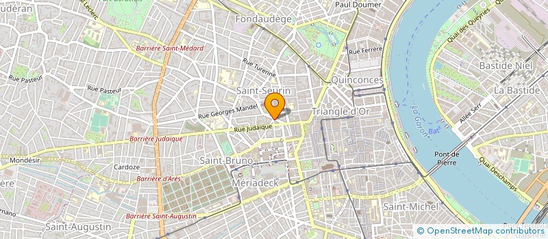 localisation de l'entreprise SCI JUVIMA  BORDEAUX