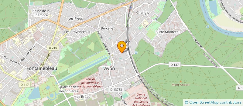 localisation de l'entreprise SCI JUVIMAR à AVON