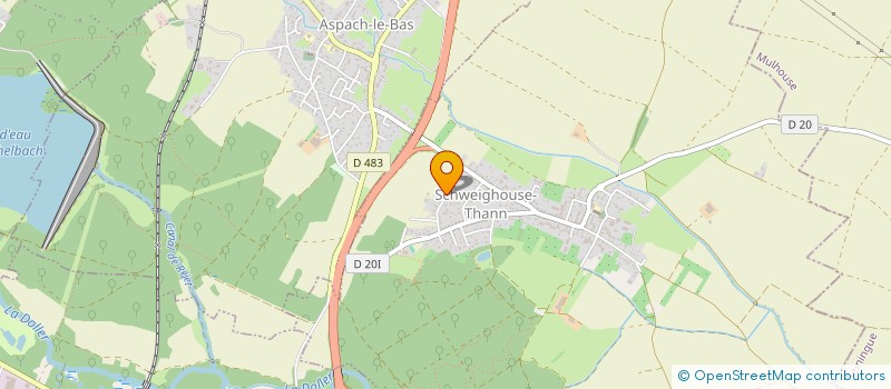 localisation de l'entreprise SCI JUVIMAX  SCHWEIGHOUSE-THANN