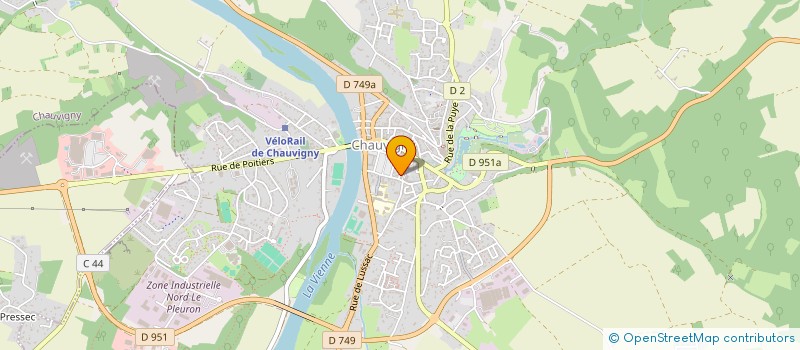 localisation de l'entreprise SCI JUVISY SAVIGNY  CHAUVIGNY