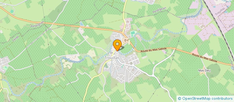 localisation de l'entreprise SCI JUXA  VILLEMOLAQUE