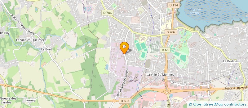 localisation de l'entreprise SCI JV1  DINARD