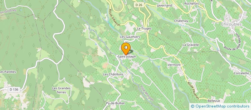 localisation de l'entreprise SCI JVB  VILLIE-MORGON