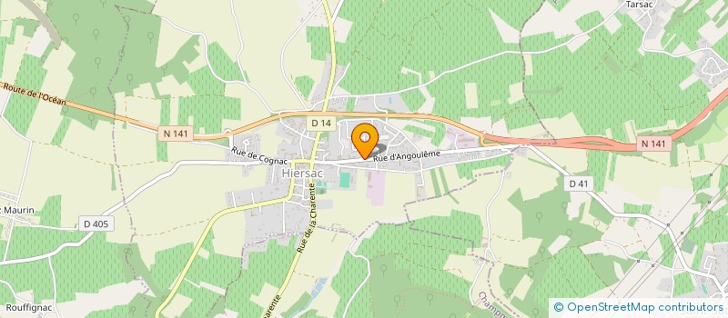 localisation de l'entreprise SCI JVDC à HIERSAC