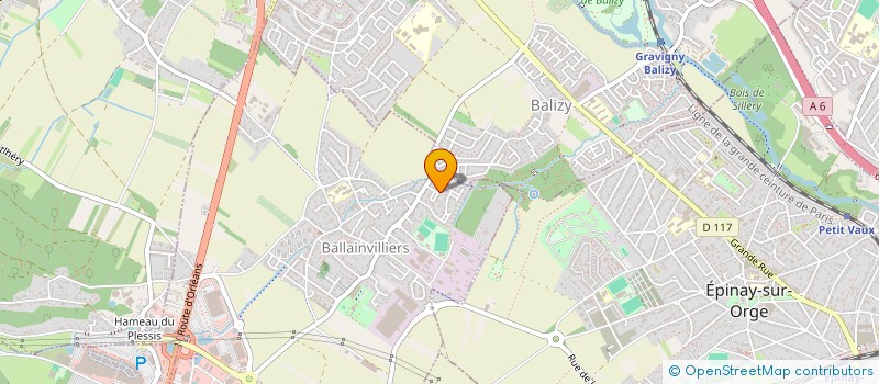 localisation de l'entreprise SCI JVH à LONGJUMEAU