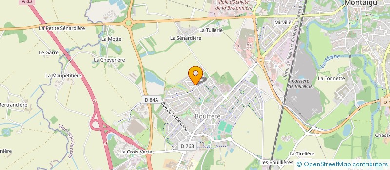 localisation de l'entreprise SCI JVLT à MONTAIGU-VENDEE