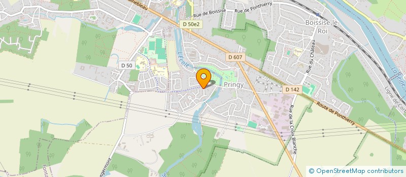 localisation de l'entreprise SCI JVPP à PRINGY