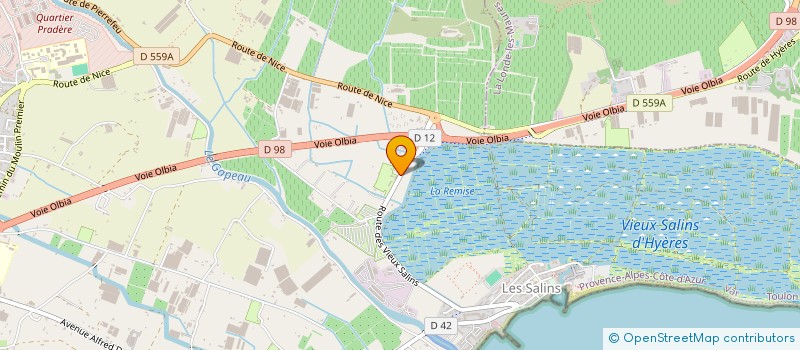 localisation de l'entreprise SCI JX AUGUSTIN à HYERES