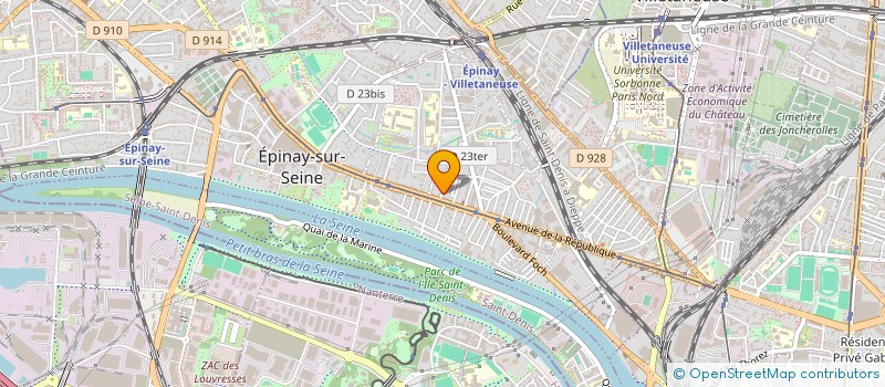 localisation de l'entreprise SCI JY2C à EPINAY-SUR-SEINE